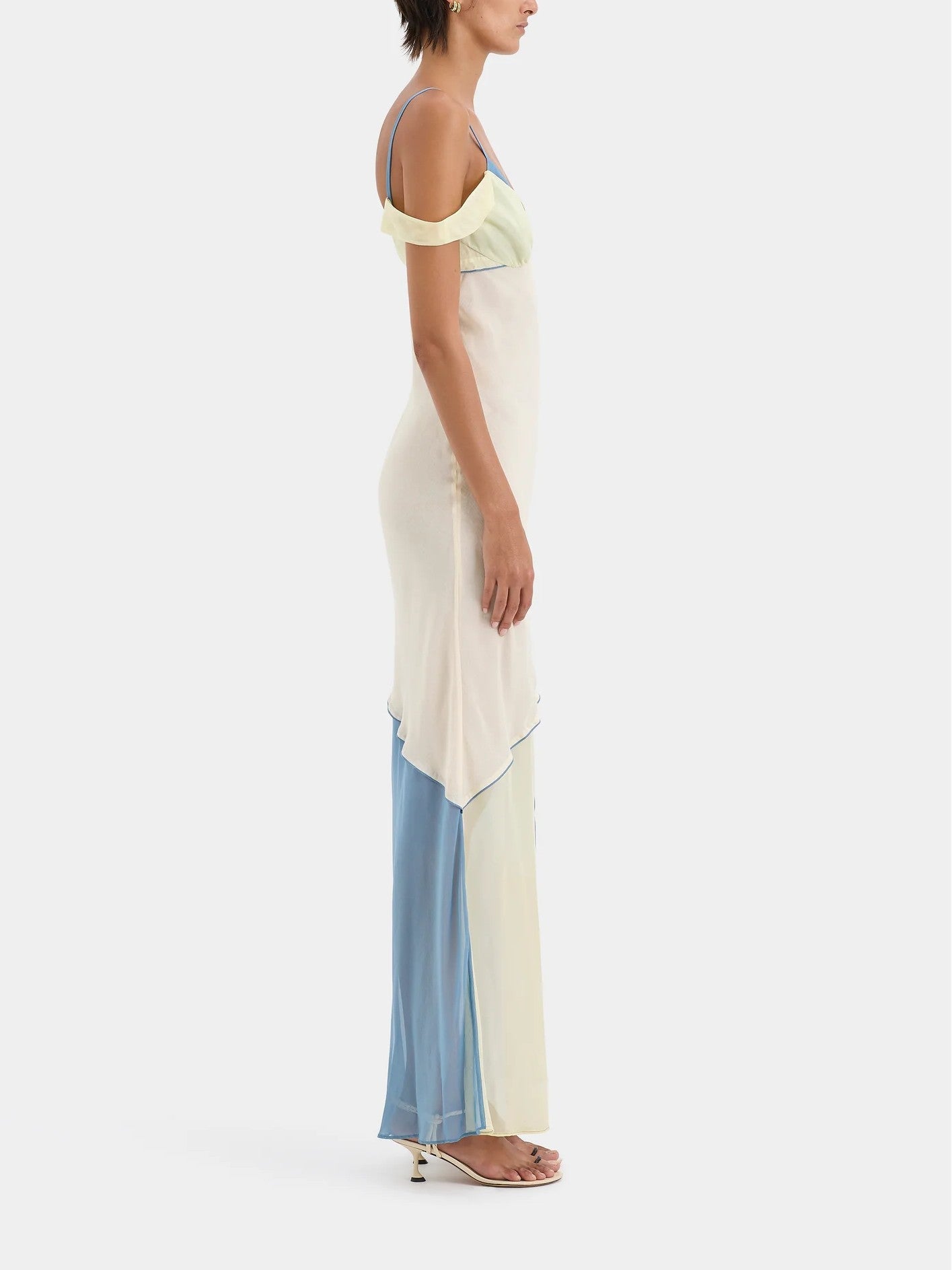 Marina Colorblock Gown