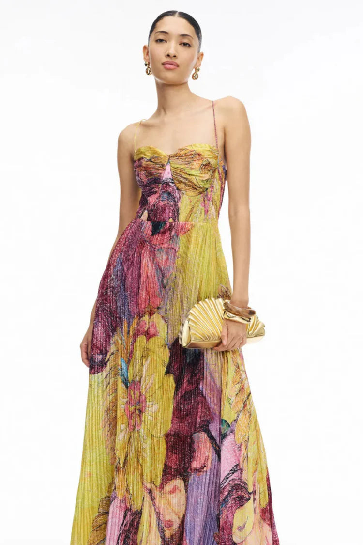 Radiant Flora Gown
