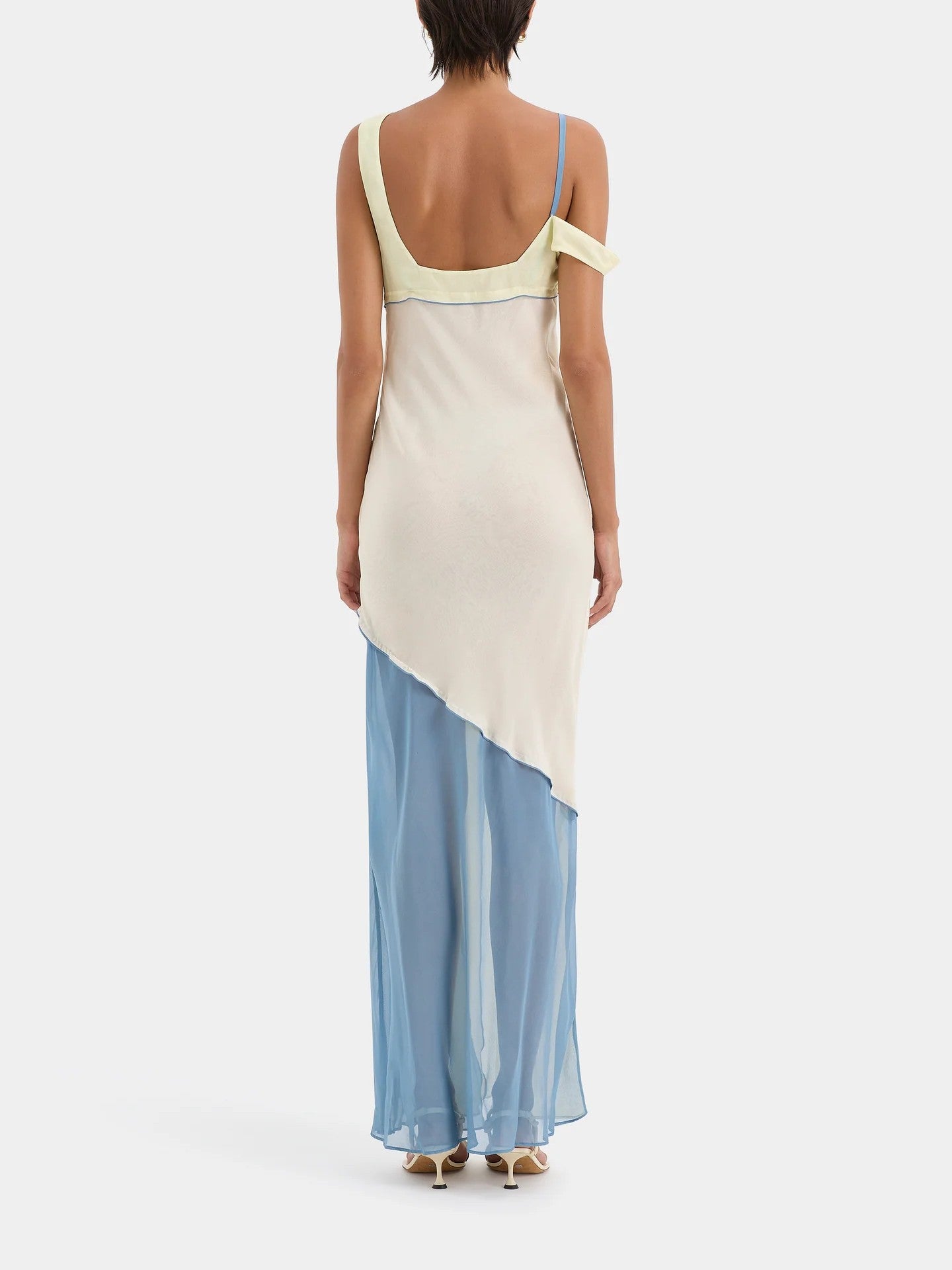 Marina Colorblock Gown