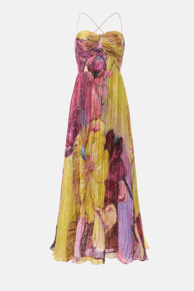 Radiant Flora Gown