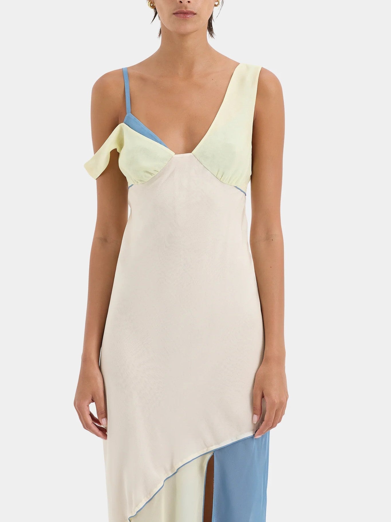 Marina Colorblock Gown