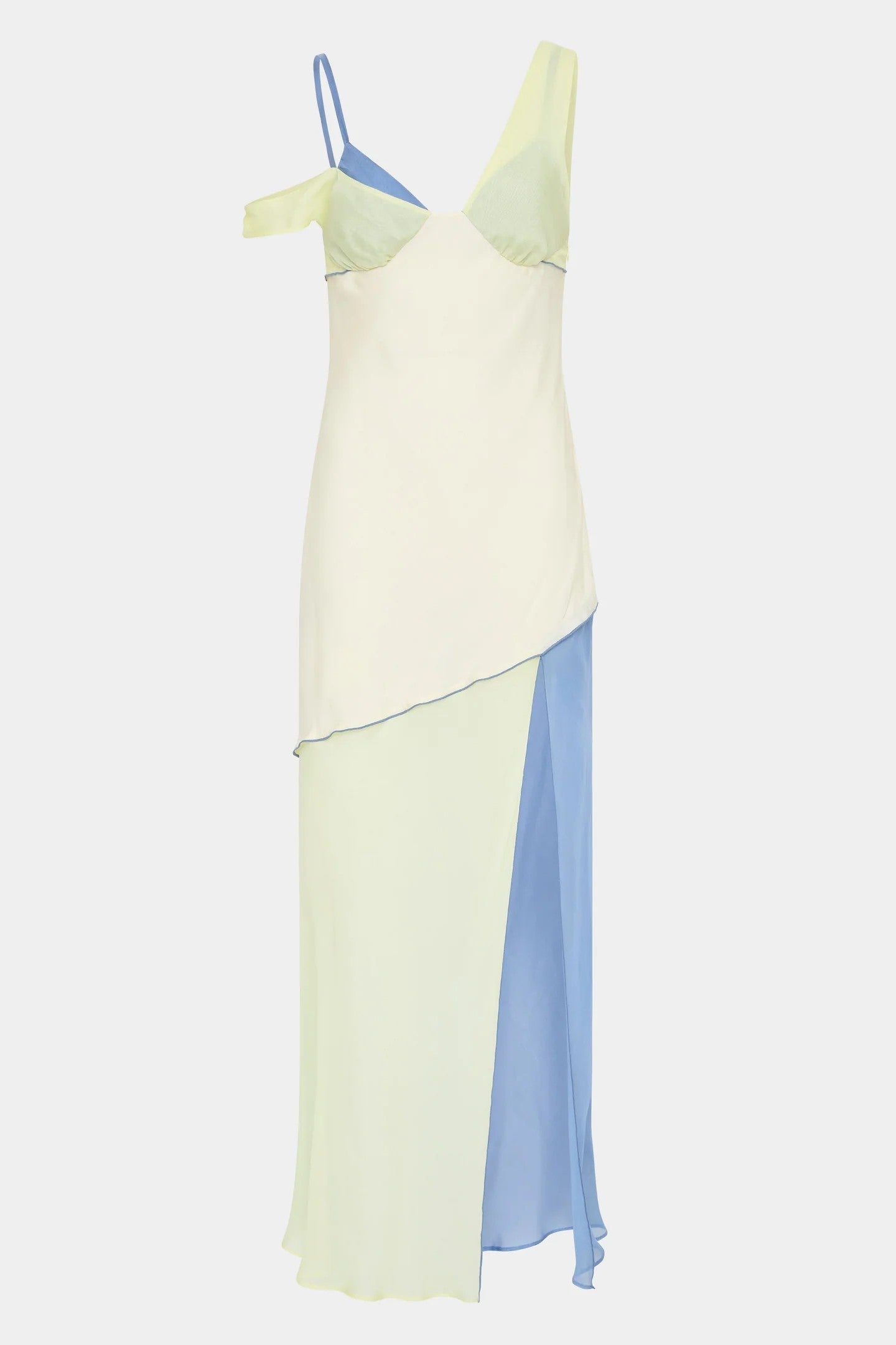 Marina Colorblock Gown