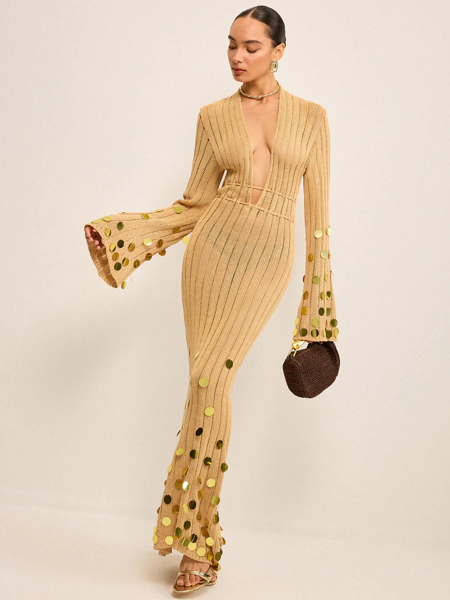 Golden Mirage Dress