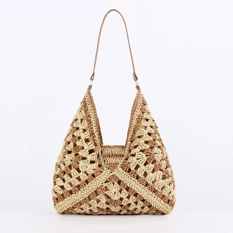Ravello Crochet Hobo Bag