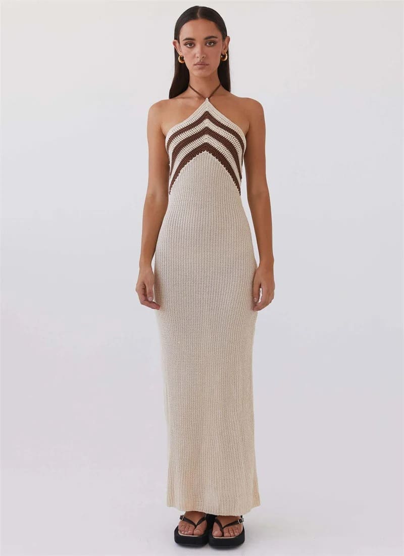 Aria Backless Knit Dress