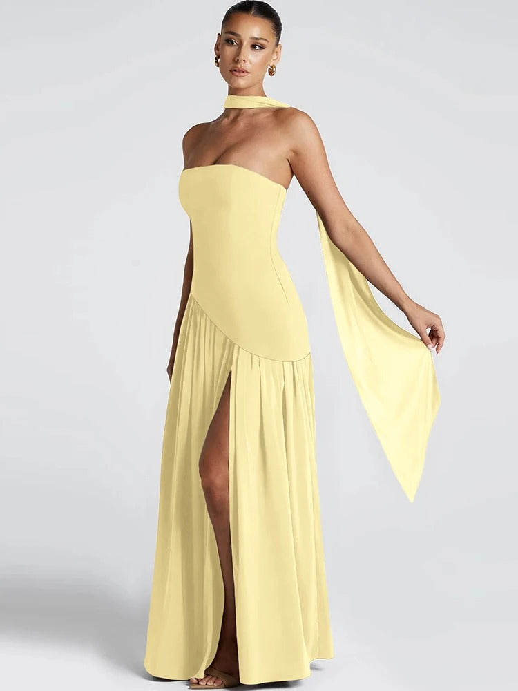 The Asymmetric Grace Gown