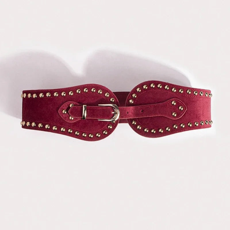 Regal Velvet Corset Belt