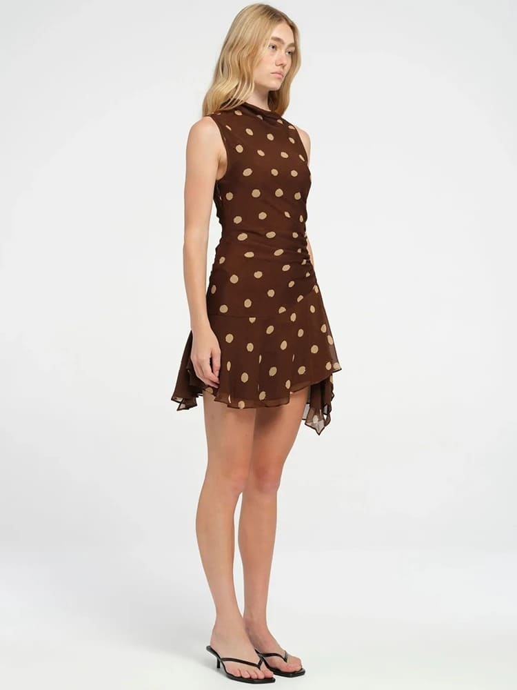 Bella Dot Mini Dress