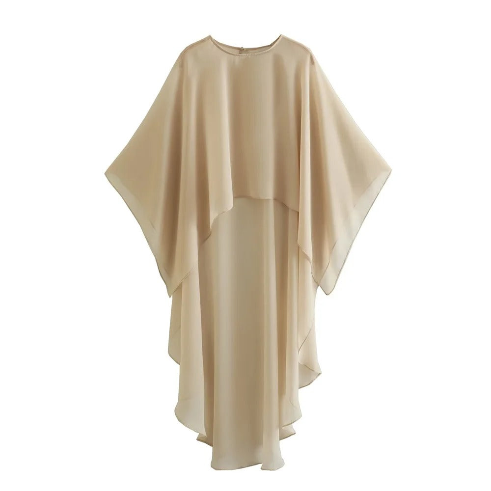 Ethereal Drape Maxi Kaftan