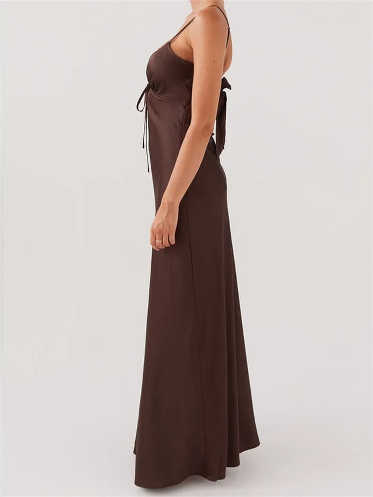 Le Luxe Tie-Back Dress