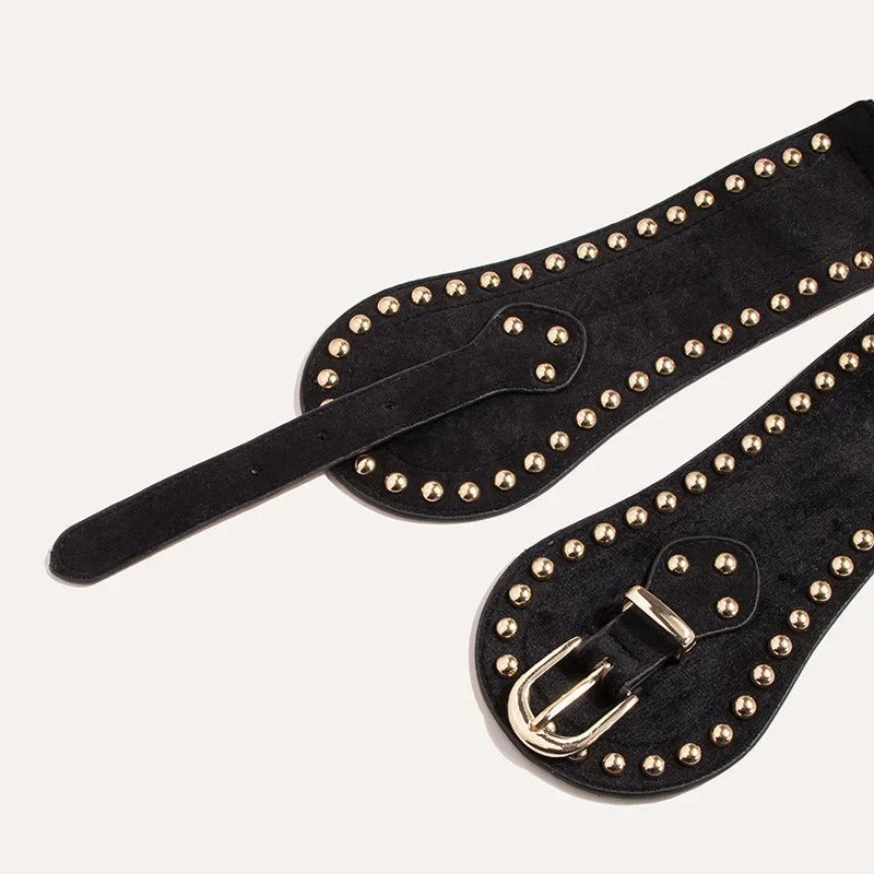 Regal Velvet Corset Belt