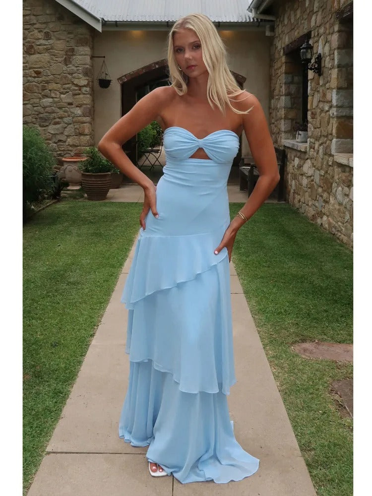 Cut-Out Layered Harmony Dress