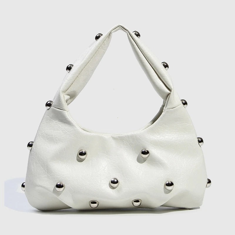 Amalfi Studded Hobo Bag