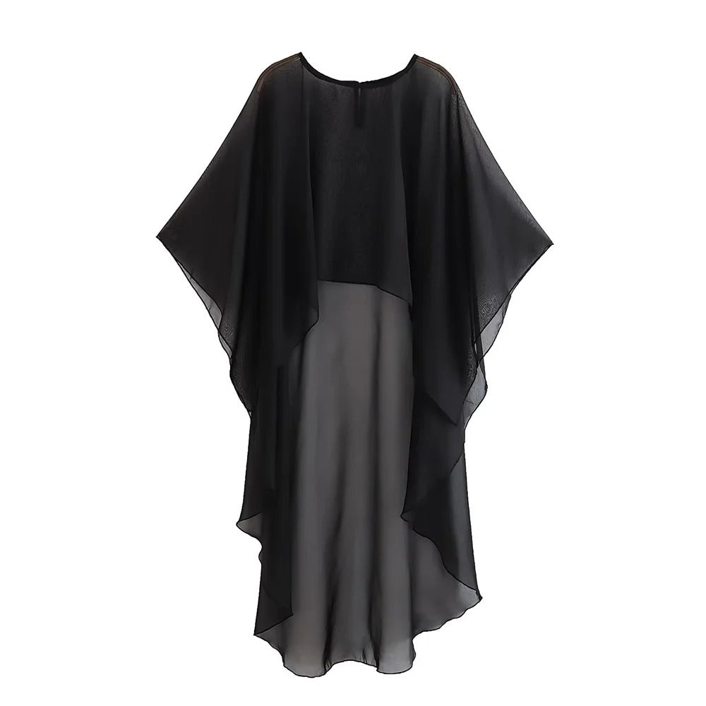 Ethereal Drape Maxi Kaftan