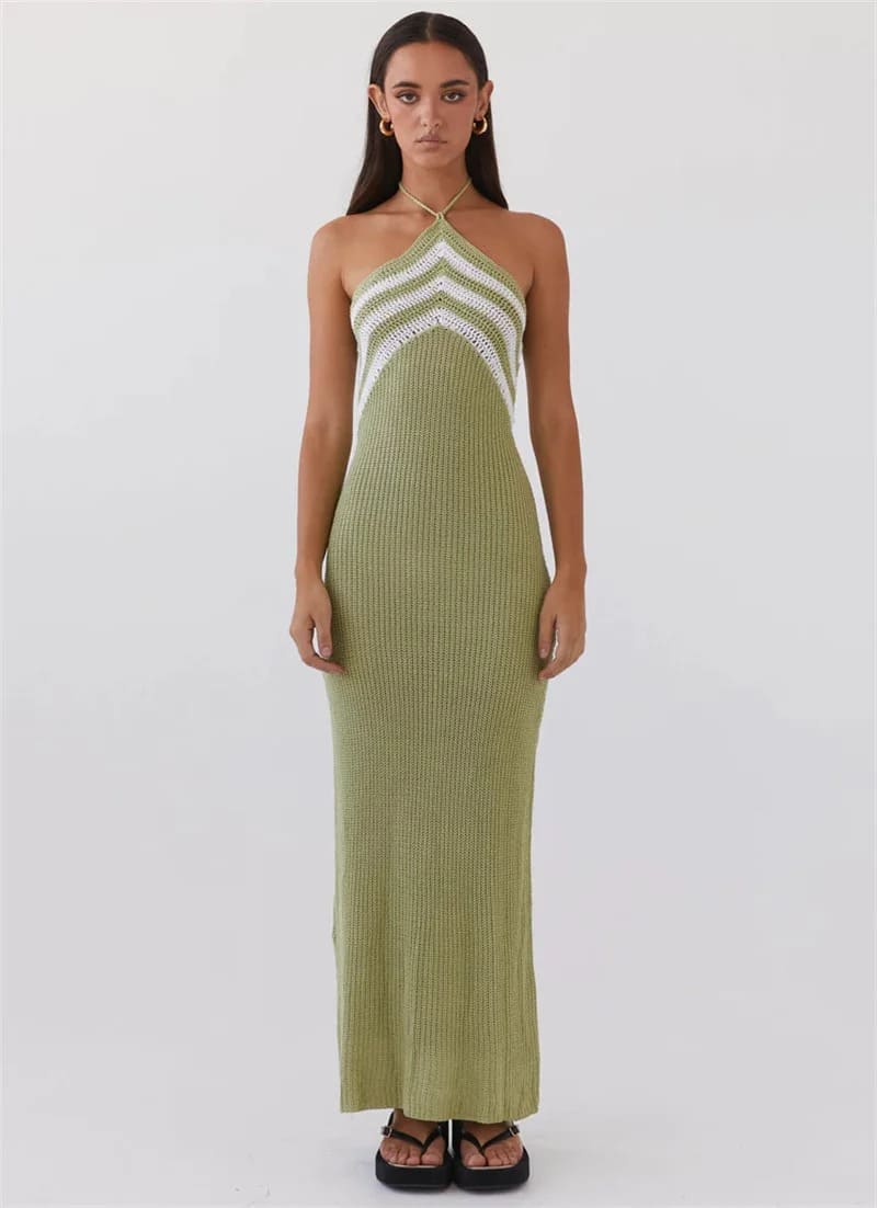 Aria Backless Knit Dress