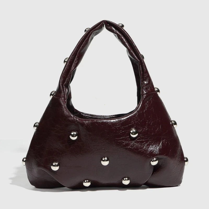 Amalfi Studded Hobo Bag