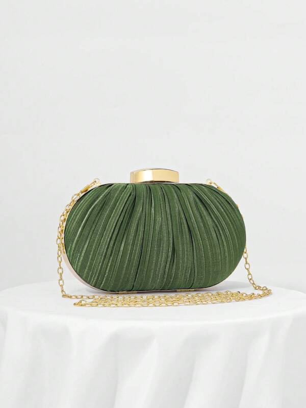 Emerald Night Clutch