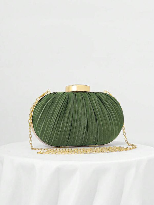 Emerald Night Clutch
