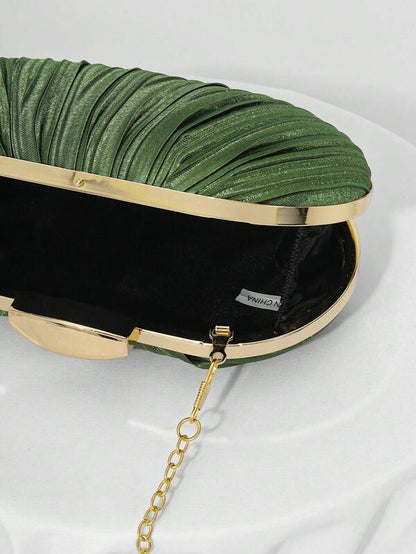 Emerald Night Clutch