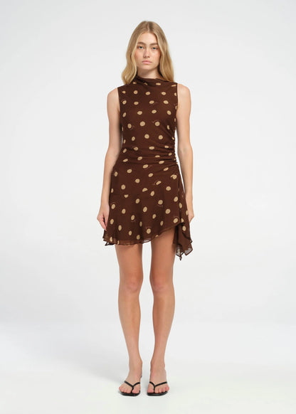 Bella Dot Mini Dress