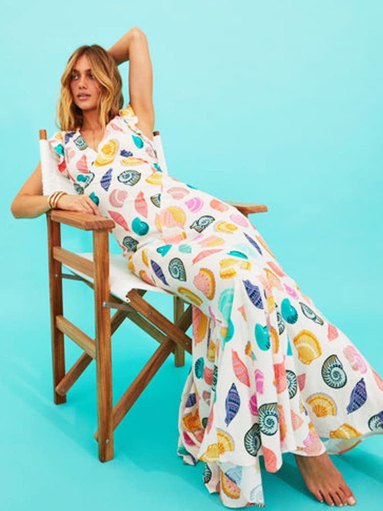 Isla Seashell Maxi Dress