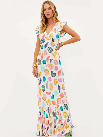 Isla Seashell Maxi Dress