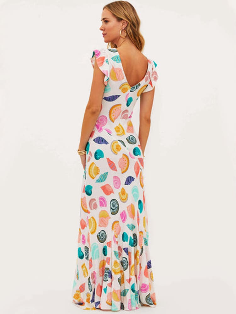 Isla Seashell Maxi Dress