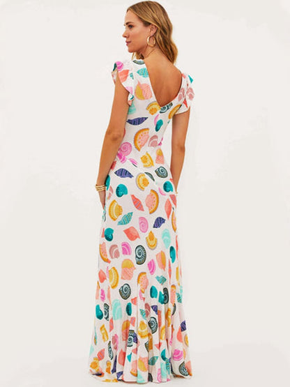 Isla Seashell Maxi Dress