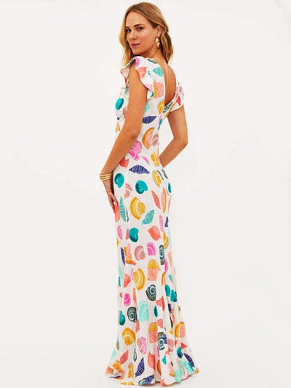 Isla Seashell Maxi Dress