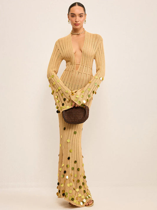 Golden Mirage Dress