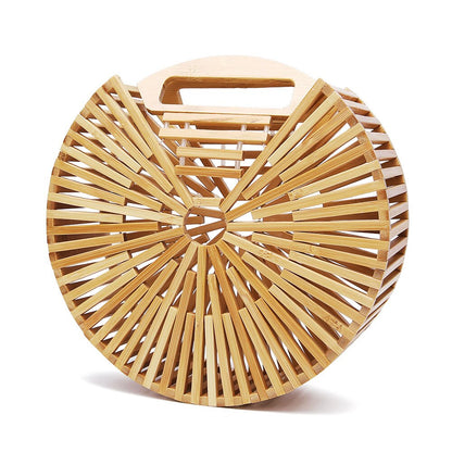 Capri Bamboo Circle Bag
