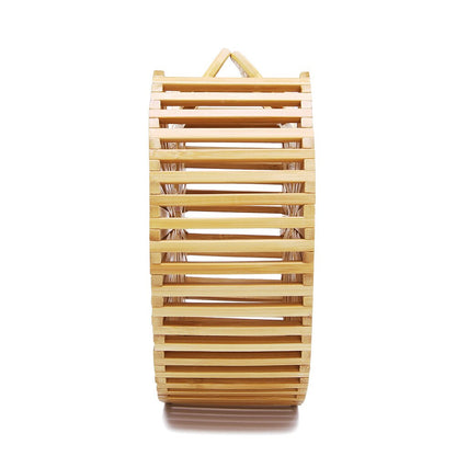 Capri Bamboo Circle Bag