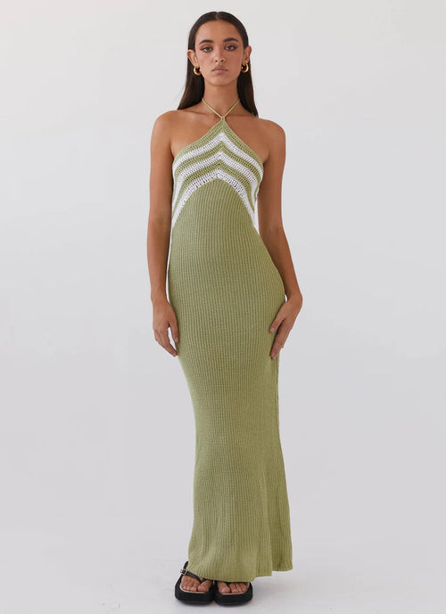 Aria Backless Knit Dress