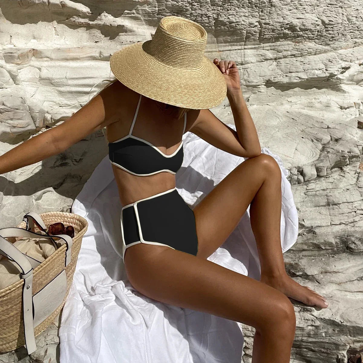 Riviera Retro Bikini Set