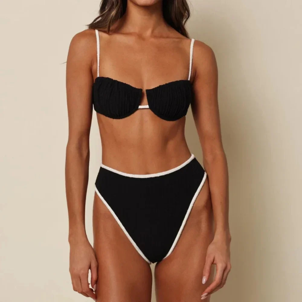 Nuit Élégante Bikini Set