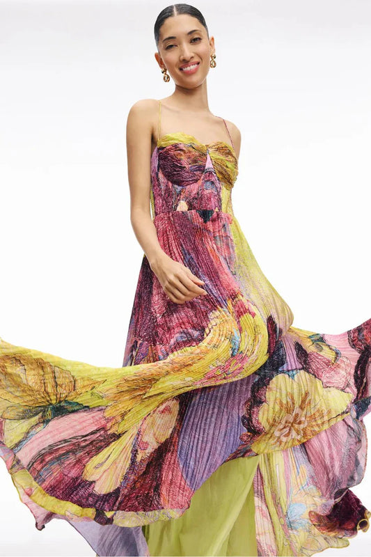 Radiant Flora Gown