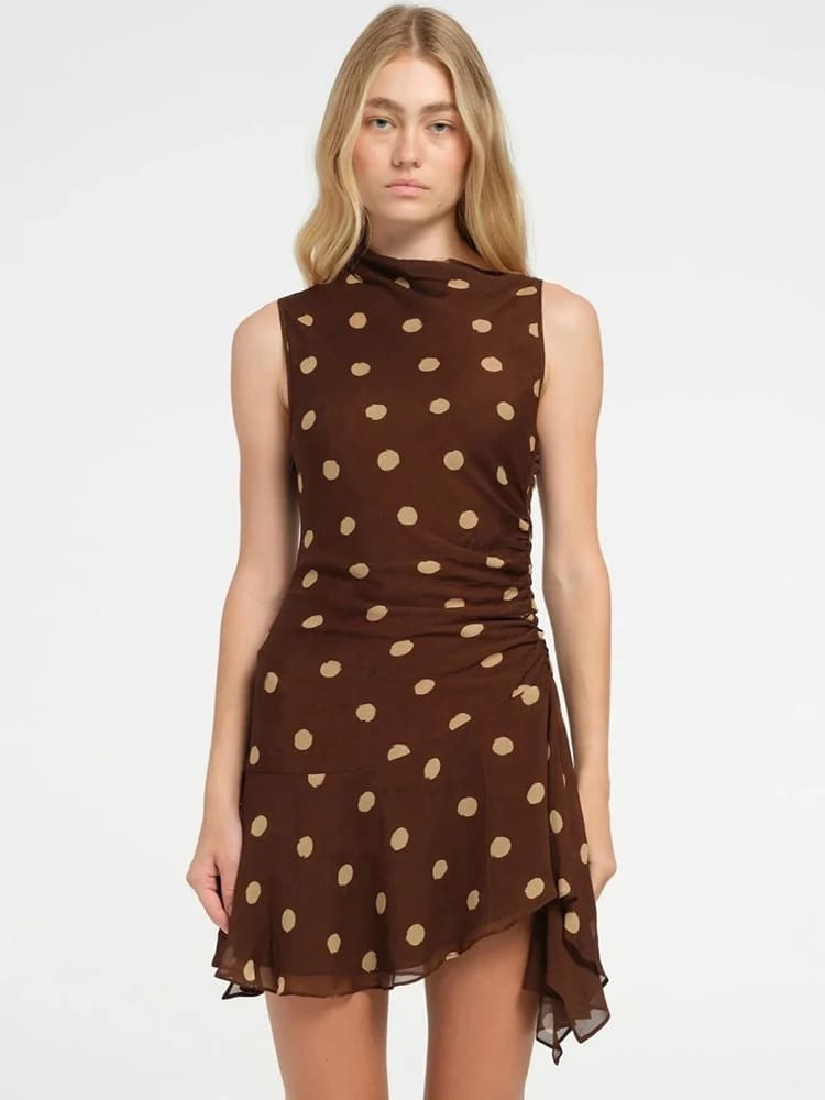 Bella Dot Mini Dress