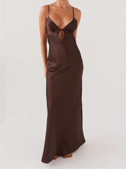 Le Luxe Tie-Back Dress