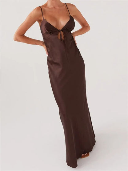 Le Luxe Tie-Back Dress