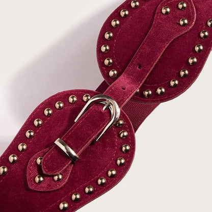 Regal Velvet Corset Belt