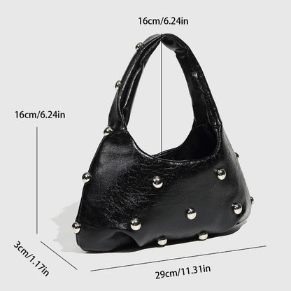Amalfi Studded Hobo Bag