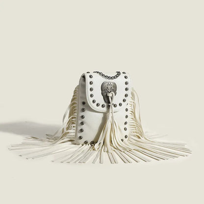 Western Spirit Studded Fringe Bag